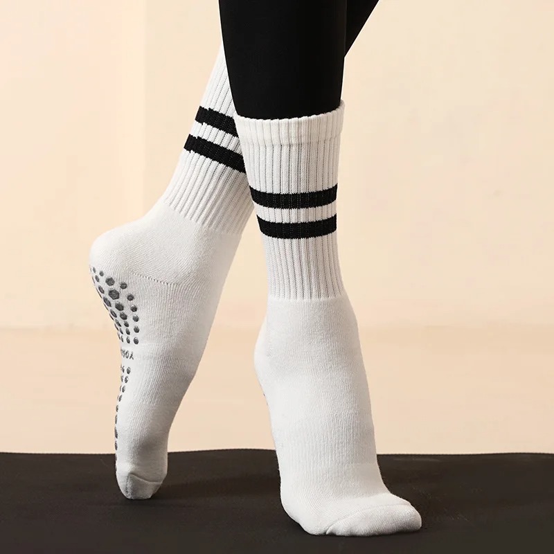 ถุงเท้าโยคะคุณภาพสูง 1/3/5 คู่ - Grip Sock Yoga บทวิจารณ์และราคา