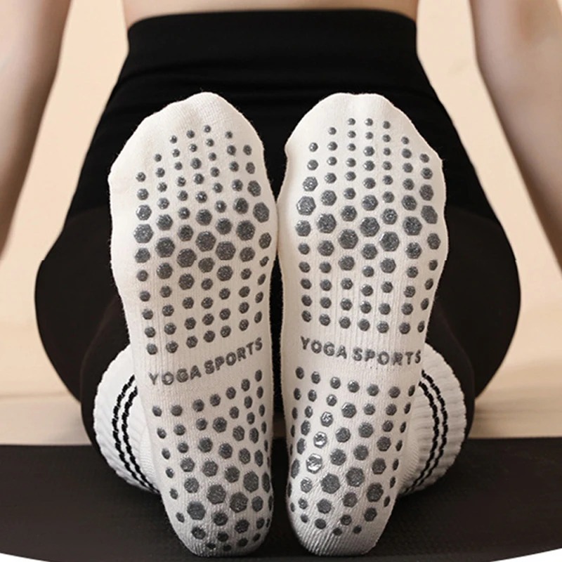 ถุงเท้าโยคะคุณภาพสูง 1/3/5 คู่ - Grip Sock Yoga บทวิจารณ์และราคา