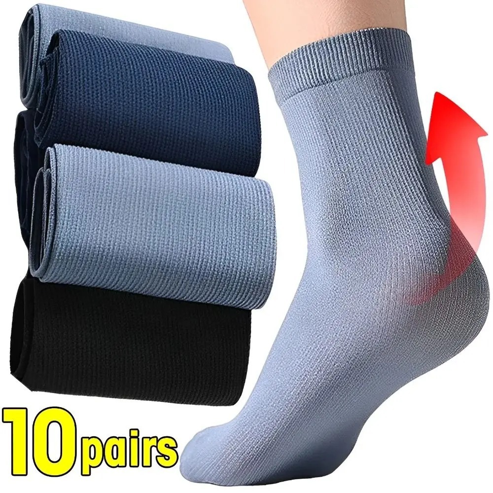 ถุงเท้าผู้ชายแบบลำลอง 10 คู่ ร - Silk Sock Bamboo บทวิจารณ์และราคา
