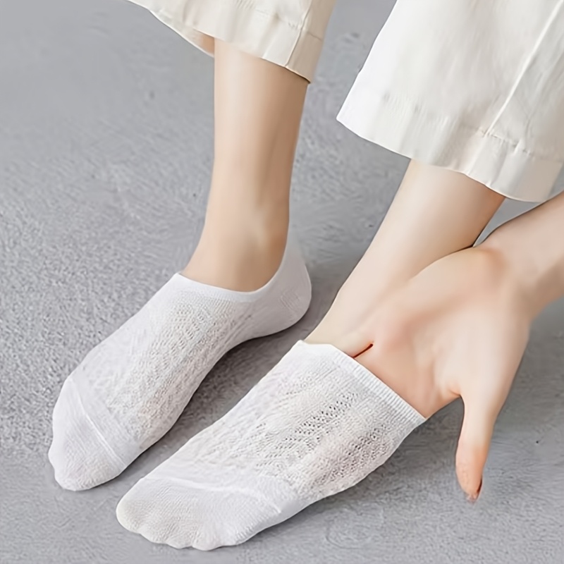 ถุงเท้าผู้หญิงแบบซ่อน 10 คู่ ถ - Invisibility Sock Loafer บทวิจารณ์และราคา