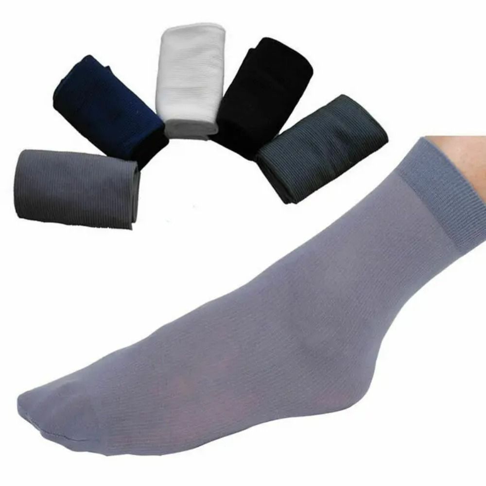 ถุงเท้าผ้าไอซ์ซิลค์สำหรับผู้ชา - Silk Sock Bamboo บทวิจารณ์และราคา