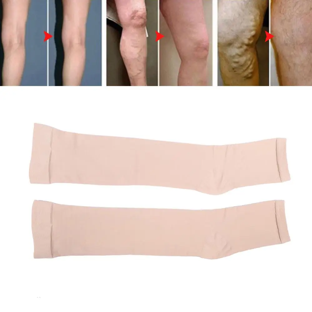 1คู่ถุงเท้าการบีบอัดทางการแพทย - Compression Sleeve Calf บทวิจารณ์และราคา