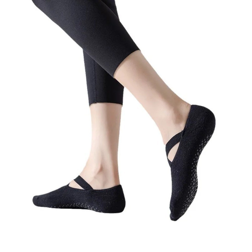 1/3 คู่ ถุงเท้าโยคะ ผู้หญิง ผ้ - Grip Sock Yoga บทวิจารณ์และราคา