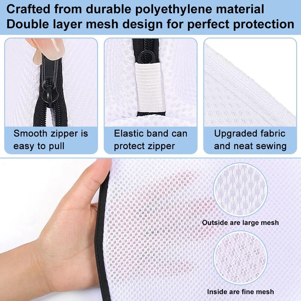 ถุงซักผ้าตาข่ายแบบมีซิป สำหรับ - Sock Organizer Tray บทวิจารณ์และราคา