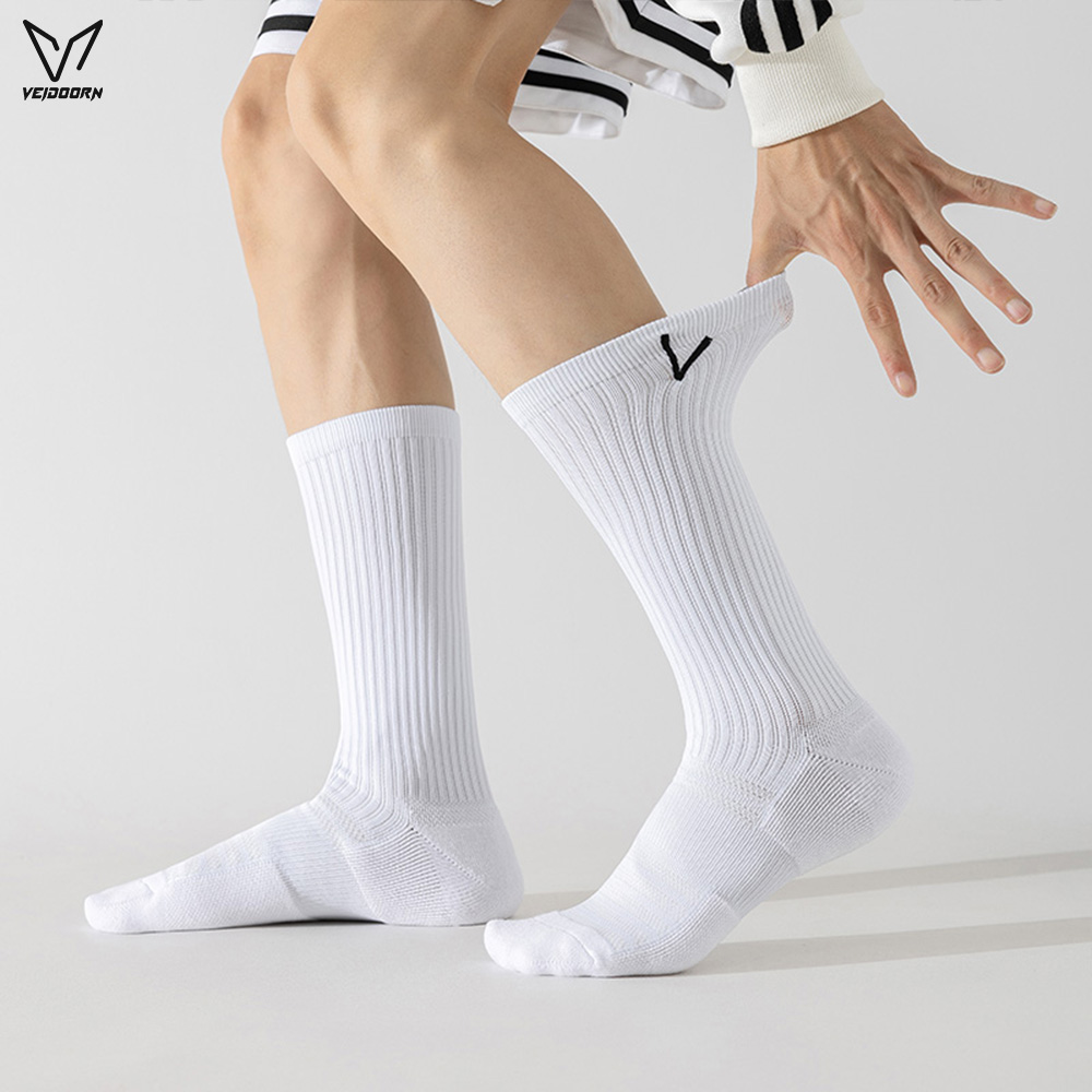 ถุงเท้ากีฬา Veidoorn 4 คู่ สำห - Athletic Sock Cushion บทวิจารณ์และราคา