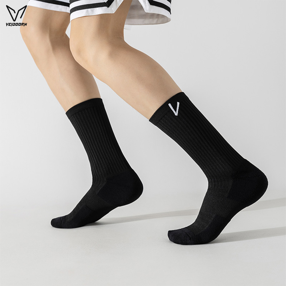 ถุงเท้ากีฬา Veidoorn 4 คู่ สำห - Athletic Sock Cushion บทวิจารณ์และราคา