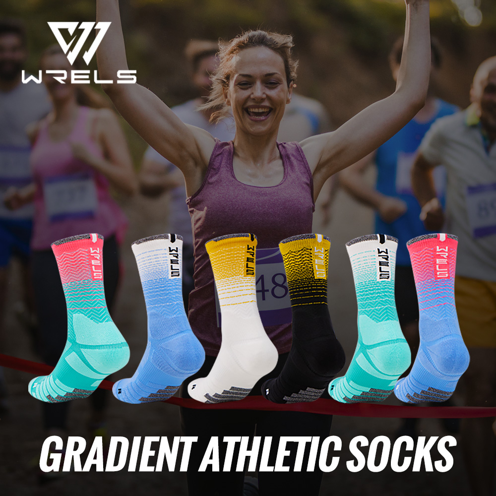 WRELS 1/2/3 ถุงเท้ากีฬาแบบมีเบ - Athletic Sock Cushion บทวิจารณ์และราคา