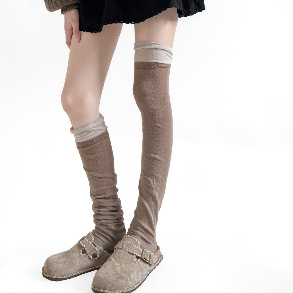ปลอกขาแบบมีขอบจีบสำหรับเด็กผู้ - Boot Sock Slouchy บทวิจารณ์และราคา