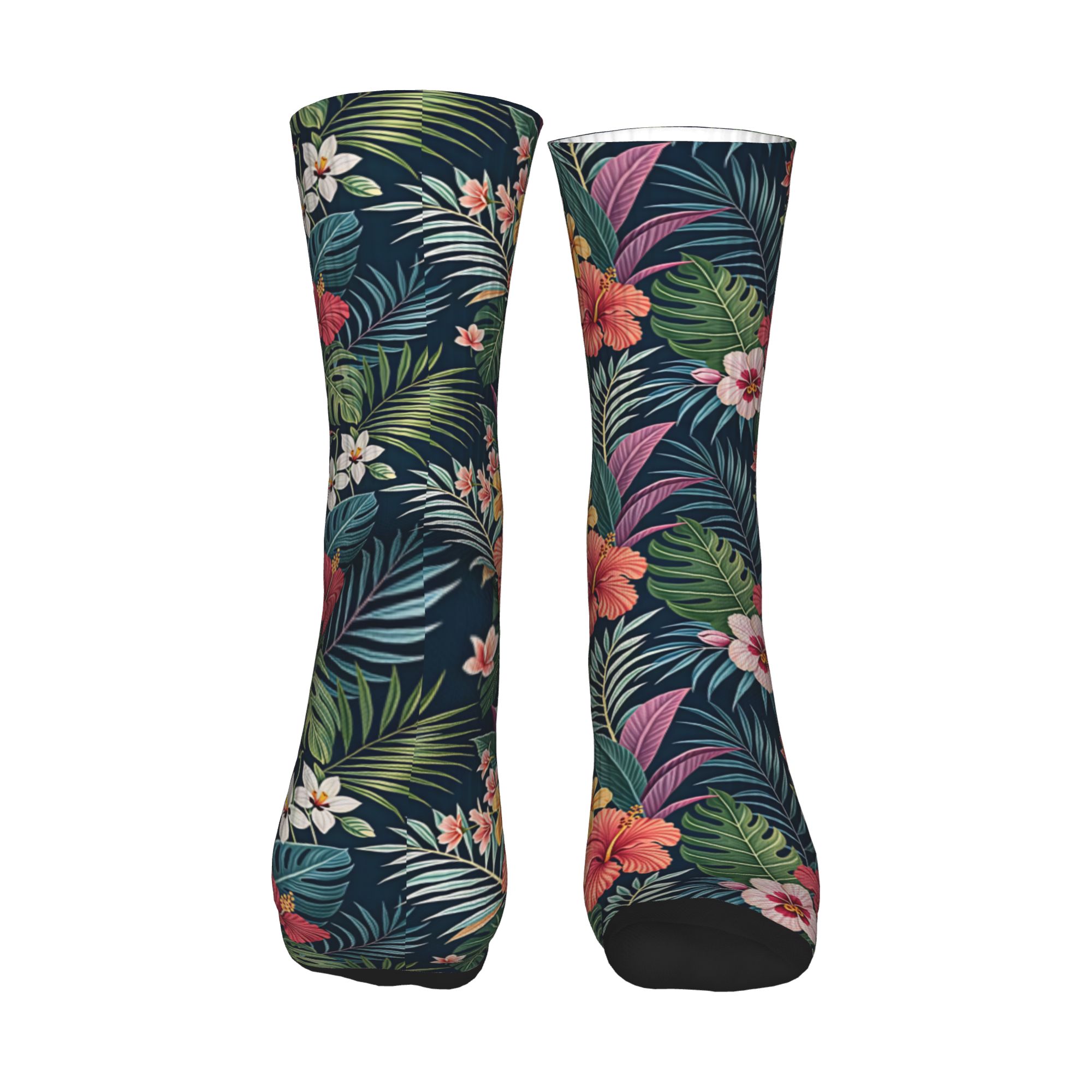 ถุงเท้าลายดอกไม้ฮาวาย ฮิบิสคัส - Dress Sock Men บทวิจารณ์และราคา
